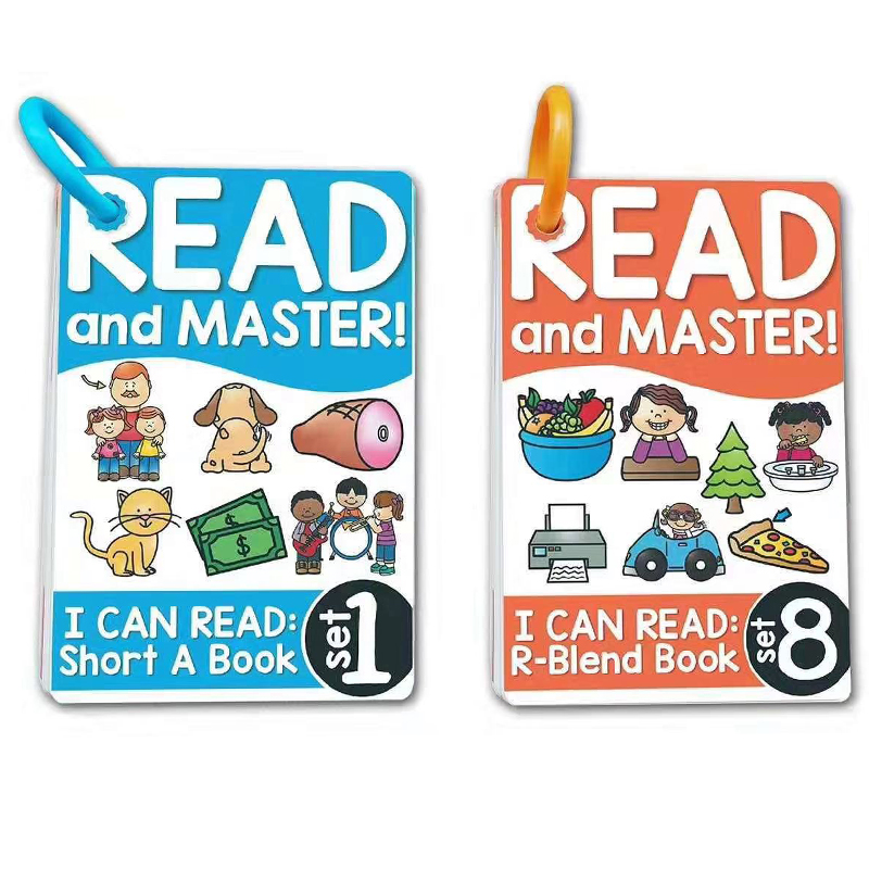 Phonics Card Game - ชุดการ์ดเรียนรู้ภาษาอังกฤษ 107 กลุ่ม ฝึกการออกเสียง เกมฝึกความจำ ของเล่นเสริมพัฒนาการแบบมอนเตสซอรี่