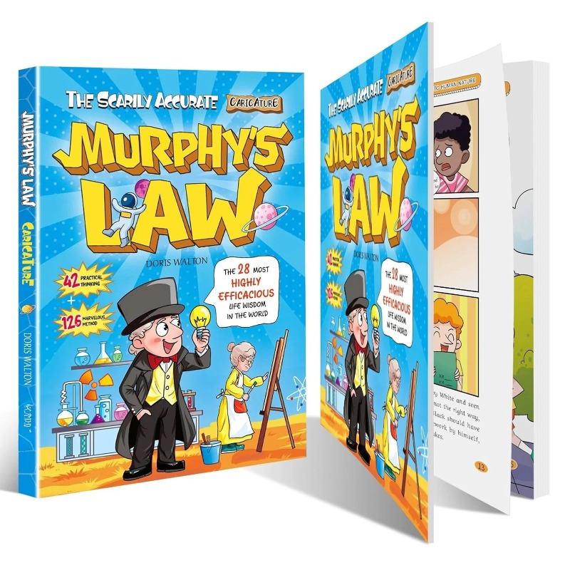 Kids Education Method - หนังสือเรียนรู้กฎของเมอร์ฟีสำหรับเด็กอายุ 8-12 ปี 128 หน้า ปกอ่อน