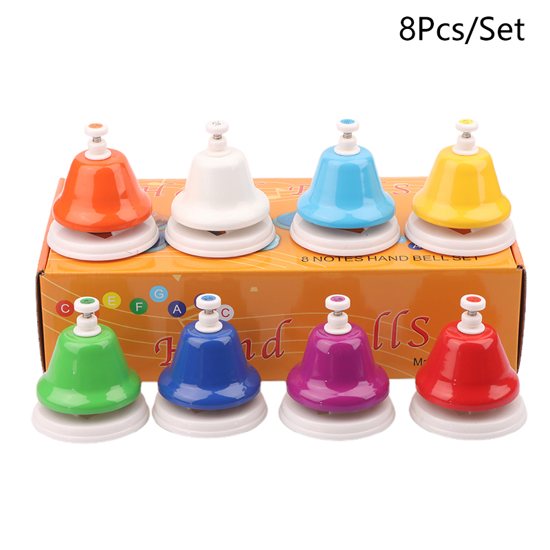 Kids Educational Watch - กระดิ่งตั้งโต๊ะ 8 เสียง รุ่นใหม่ สำหรับการศึกษาดนตรีสำหรับเด็กเล็ก 8