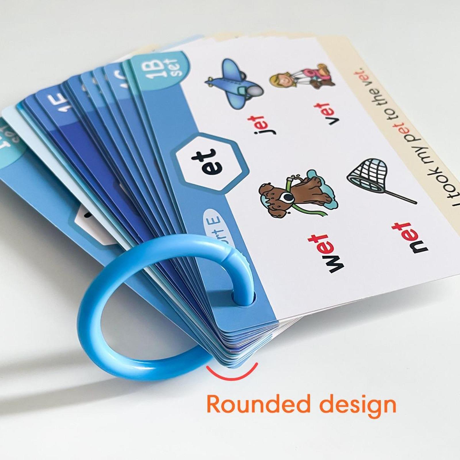 Phonics Card Game - แฟลชการ์ด Phonics ฝึกอ่านสนุก กิจกรรมการเรียนรู้ ของเล่นเสริมพัฒนาการ สำหรับเด็กเล็ก