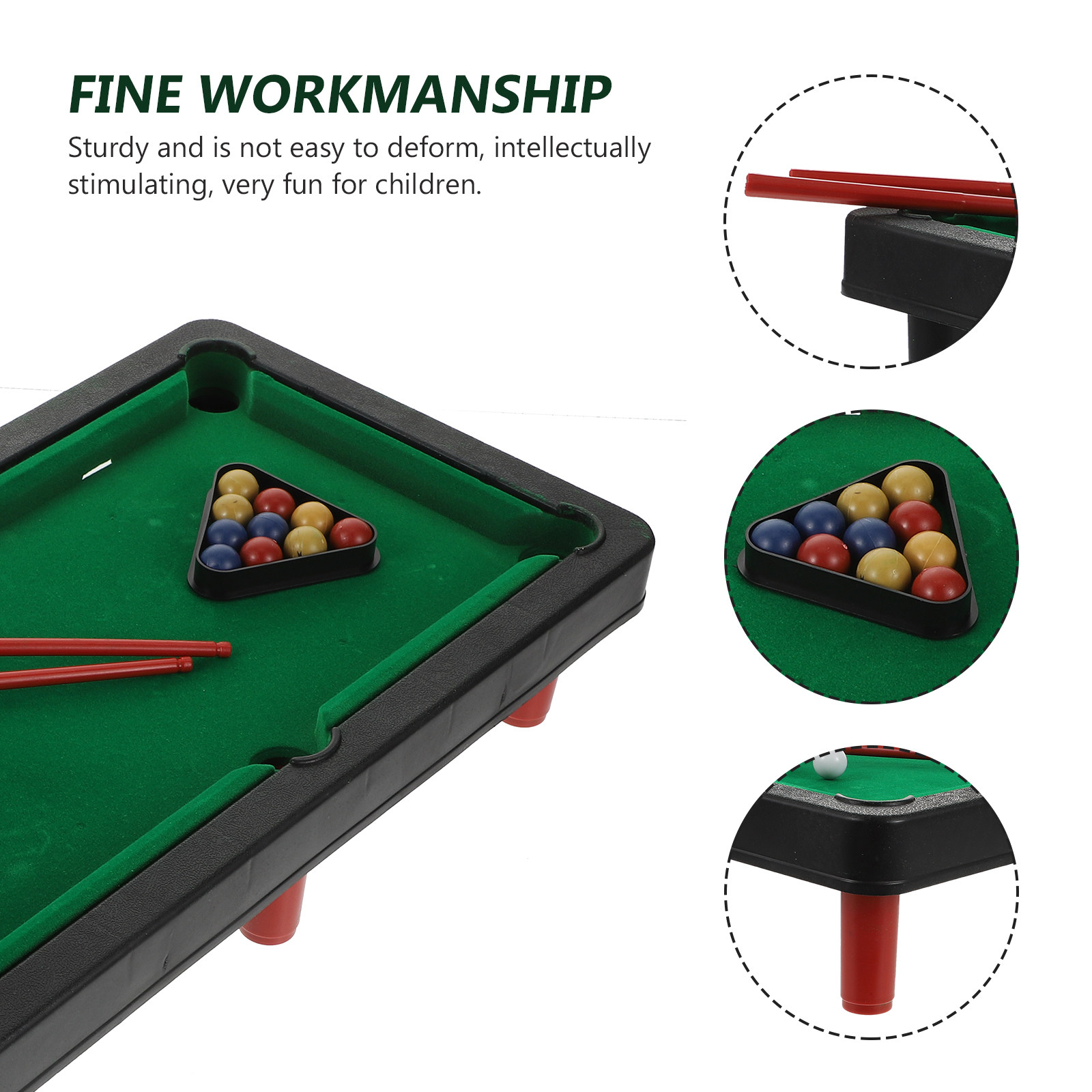 ชุดโต๊ะบิลเลียดขนาดเล็กสำหรับต - Kids Educational Game บทวิจารณ์และราคา