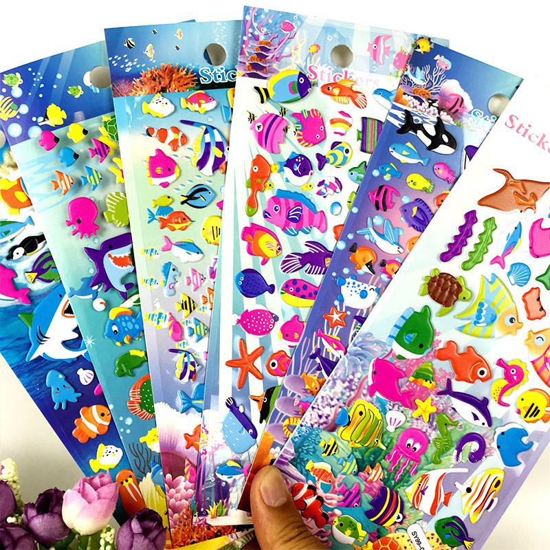 สติกเกอร์บับเบิ้ล3D รถรถบรรทุก - Kids Education Shows บทวิจารณ์และราคา