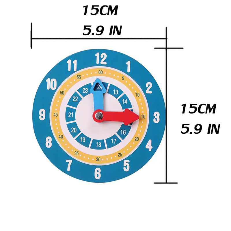 Montessori นาฬิกาการเรียนรู้ไม - Kids Educational Watch บทวิจารณ์และราคา