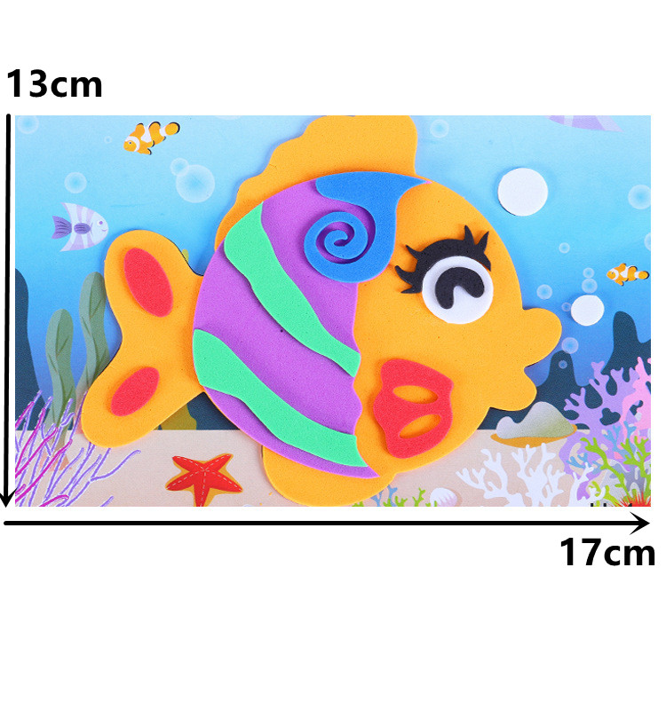 5 ชิ้น/10 ชิ้น/ล็อตเด็ก DIY 3D - Kids Education Shows บทวิจารณ์และราคา