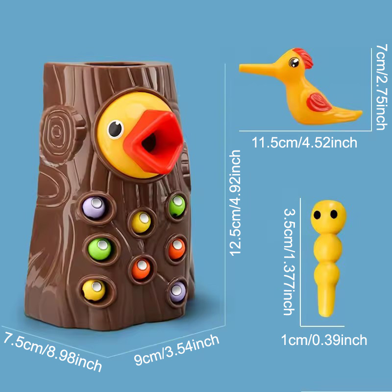 ของเล่นตัวต่อแม่เหล็กนกหัวขวาน - Montessori Shelf Toy บทวิจารณ์และราคา
