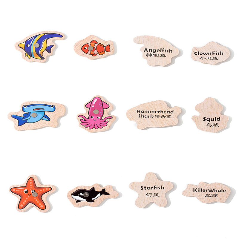 ของเล่นตกปลามอนเตสซอรี่ทำจากไม - Human Body Puzzle บทวิจารณ์และราคา
