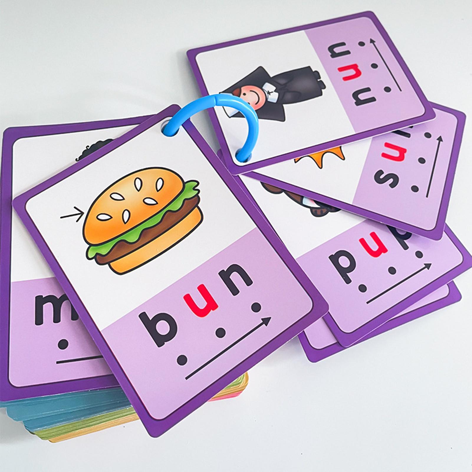 แฟลชการ์ดโรงเรียนอนุบาล 70 ชิ้ - Phonics Card Game บทวิจารณ์และราคา