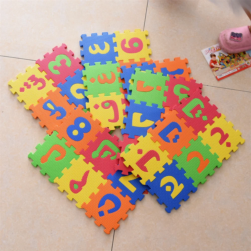 คําเด็กโฟมเล่นเสื่อ 5.5X5.5 นิ - Number Puzzle Foam บทวิจารณ์และราคา