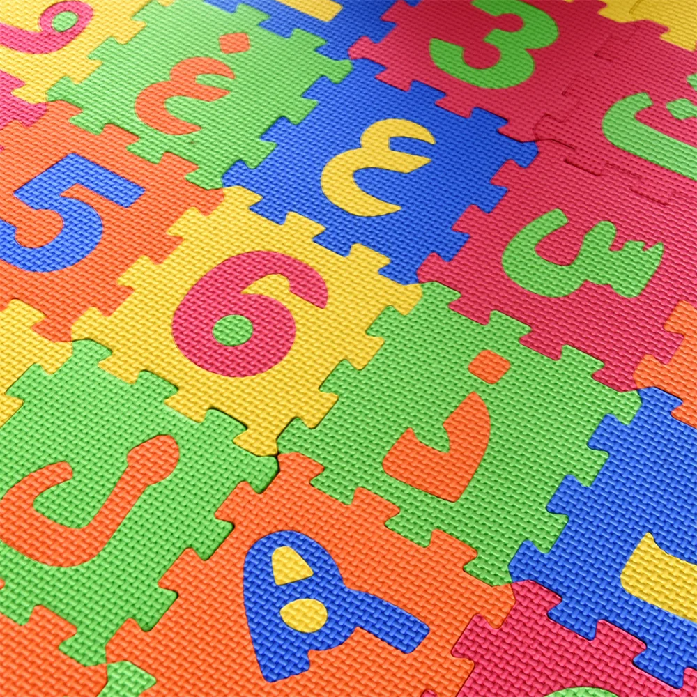 คําเด็กโฟมเล่นเสื่อ 5.5X5.5 นิ - Number Puzzle Foam บทวิจารณ์และราคา