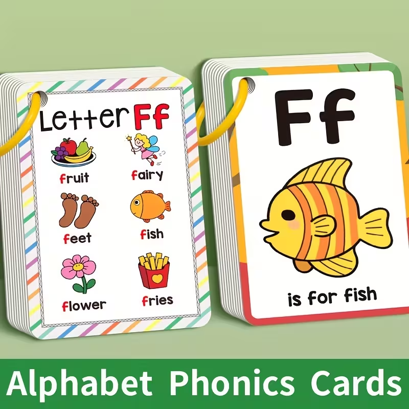 แฟลชการ์ดอักษรภาษาอังกฤษสำหรับ - Phonics Card Game บทวิจารณ์และราคา