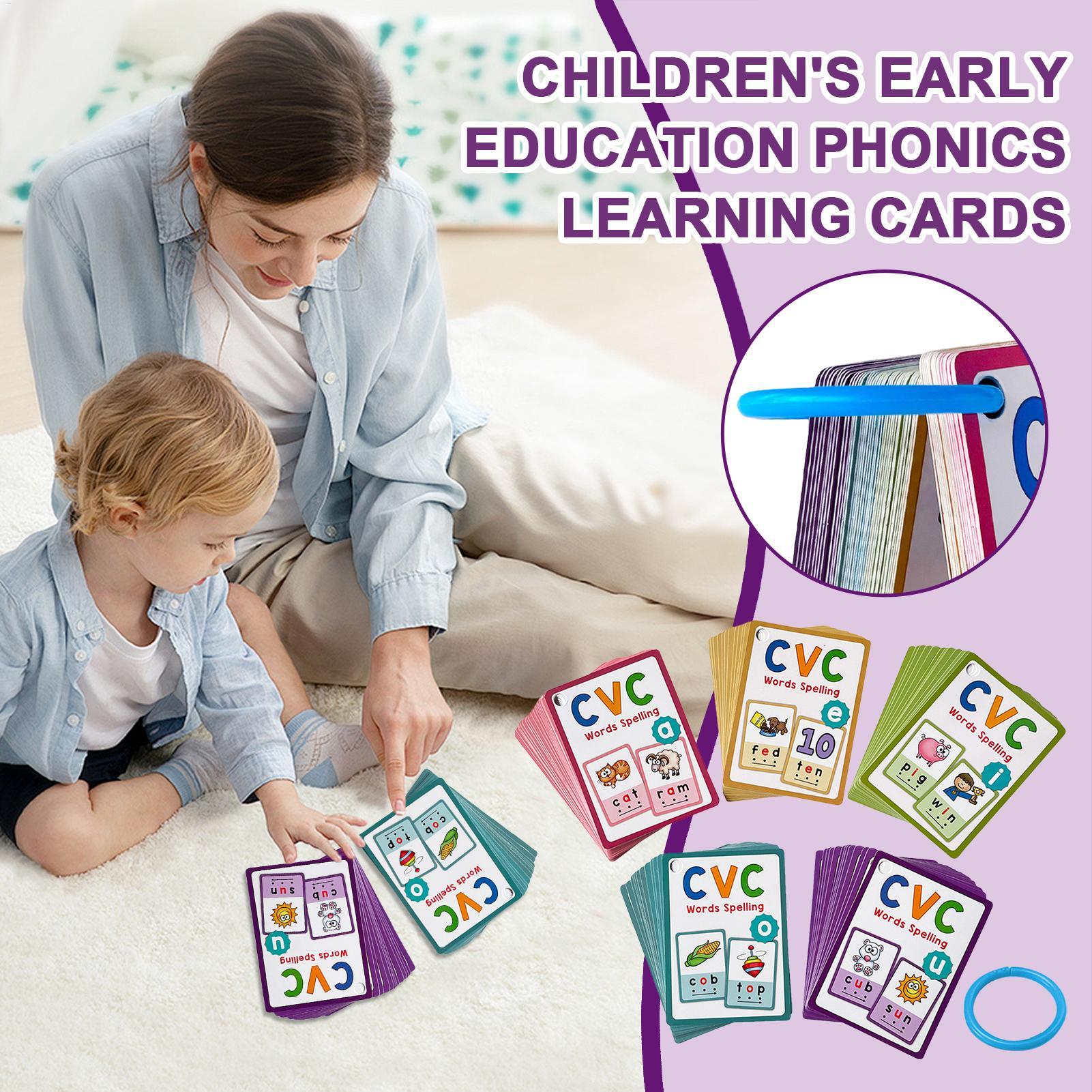 Montessori เด็กภาษาอังกฤษการเร - Phonics Card Game บทวิจารณ์และราคา