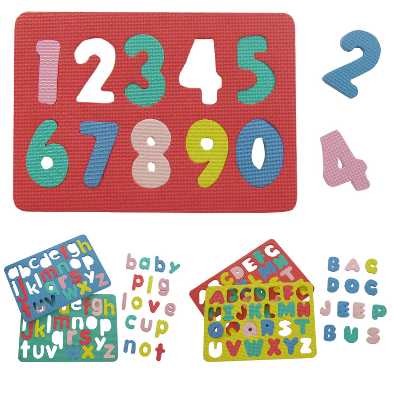 เด็กตัวอักษรเลขคณิตจํานวน EVA  - Number Puzzle Foam บทวิจารณ์และราคา