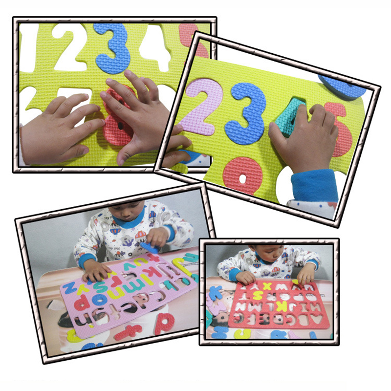 เด็กตัวอักษรเลขคณิตจํานวน EVA  - Number Puzzle Foam บทวิจารณ์และราคา