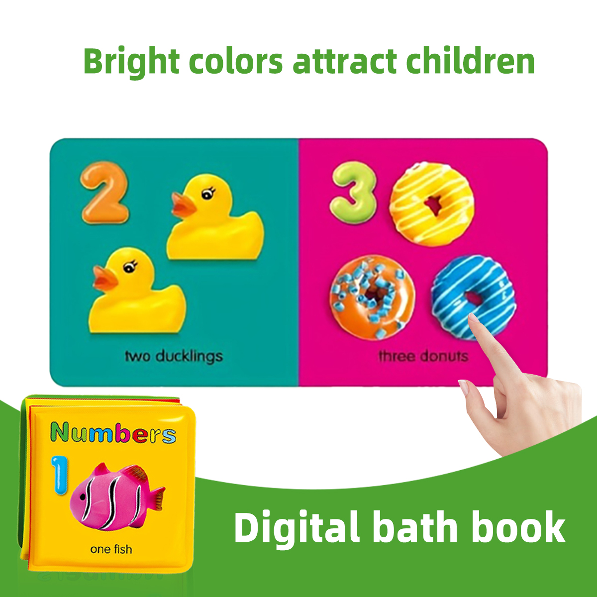 ชุดหนังสืออาบน้ำเด็กกันน้ำ 5 เ - Number Puzzle Foam บทวิจารณ์และราคา