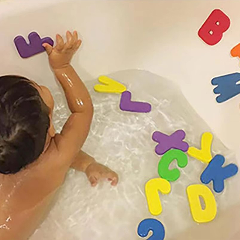 ของเล่นเด็กอาบน้ำโฟมสนุกลอยของ - Number Puzzle Foam บทวิจารณ์และราคา