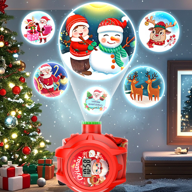 นาฬิกาฉายภาพคริสต์มาส ของเล่นเ - Kids Educational Watch บทวิจารณ์และราคา