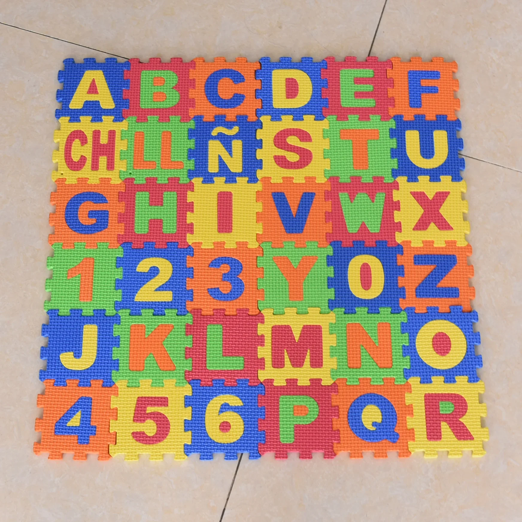 แผ่นปูสำหรับเล่นหมายเลข9ซม. จำ - Number Puzzle Foam บทวิจารณ์และราคา