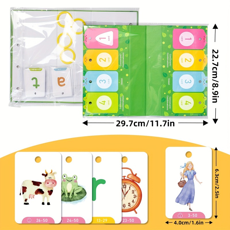 AotBlcer 129 ชิ้น Word Builder - Phonics Card Game บทวิจารณ์และราคา