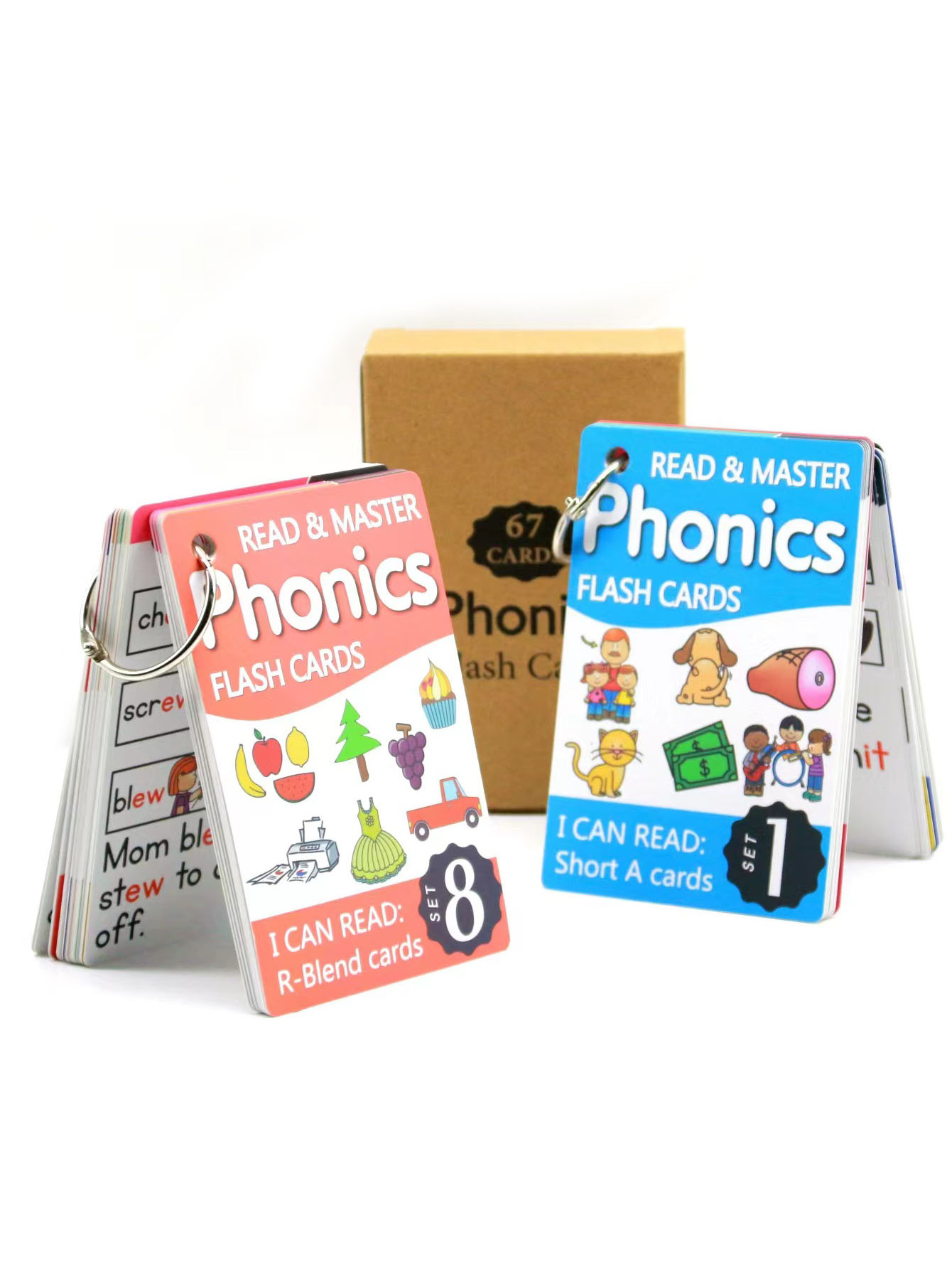 107กลุ่ม I สามารถอ่านแฟลชการ์ด - Phonics Card Game บทวิจารณ์และราคา