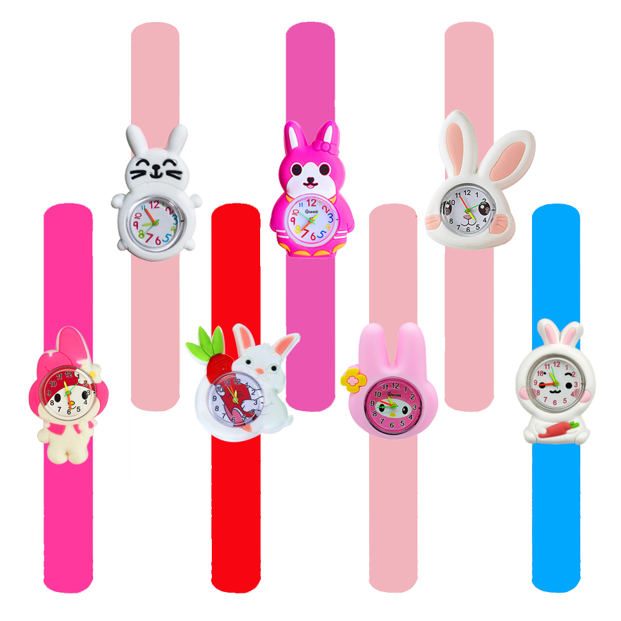 นาฬิกาเด็กสายพิมพ์ลายการ์ตูนกร - Kids Educational Watch บทวิจารณ์และราคา