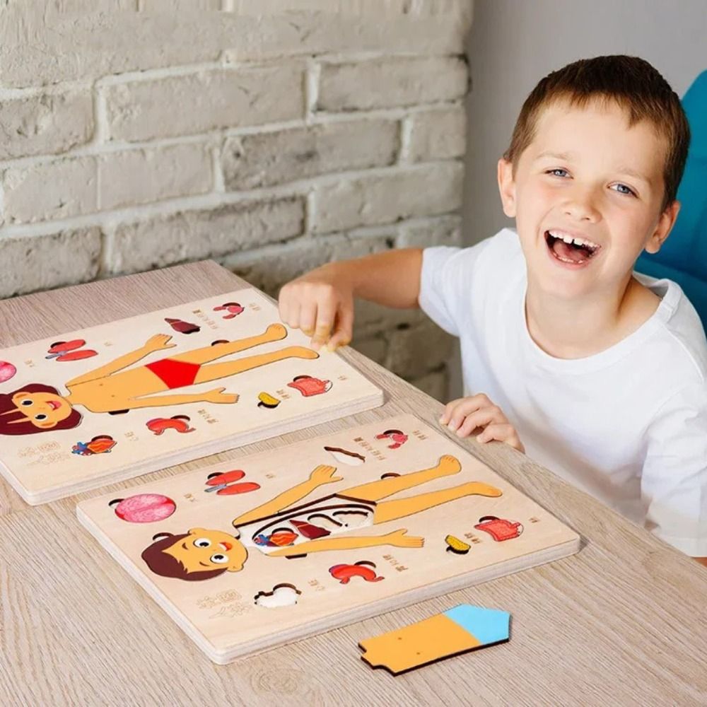 กระดานการเรียนรู้แบบใหม่ มอนเต - Human Body Puzzle บทวิจารณ์และราคา