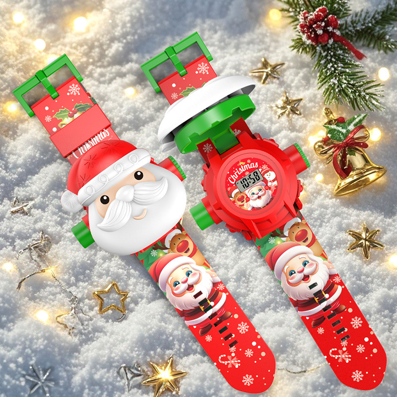 นาฬิกาฉายภาพคริสต์มาส ของเล่นเ - Kids Educational Watch บทวิจารณ์และราคา