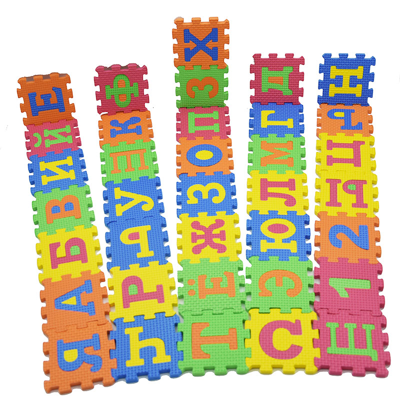 ขายร้อน! 90*90มม.เด็กเล่นปริศน - Number Puzzle Foam บทวิจารณ์และราคา