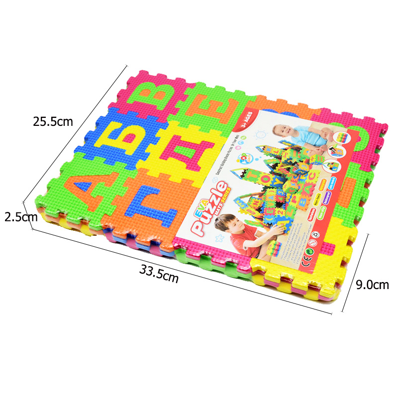 ขายร้อน! 90*90มม.เด็กเล่นปริศน - Number Puzzle Foam บทวิจารณ์และราคา