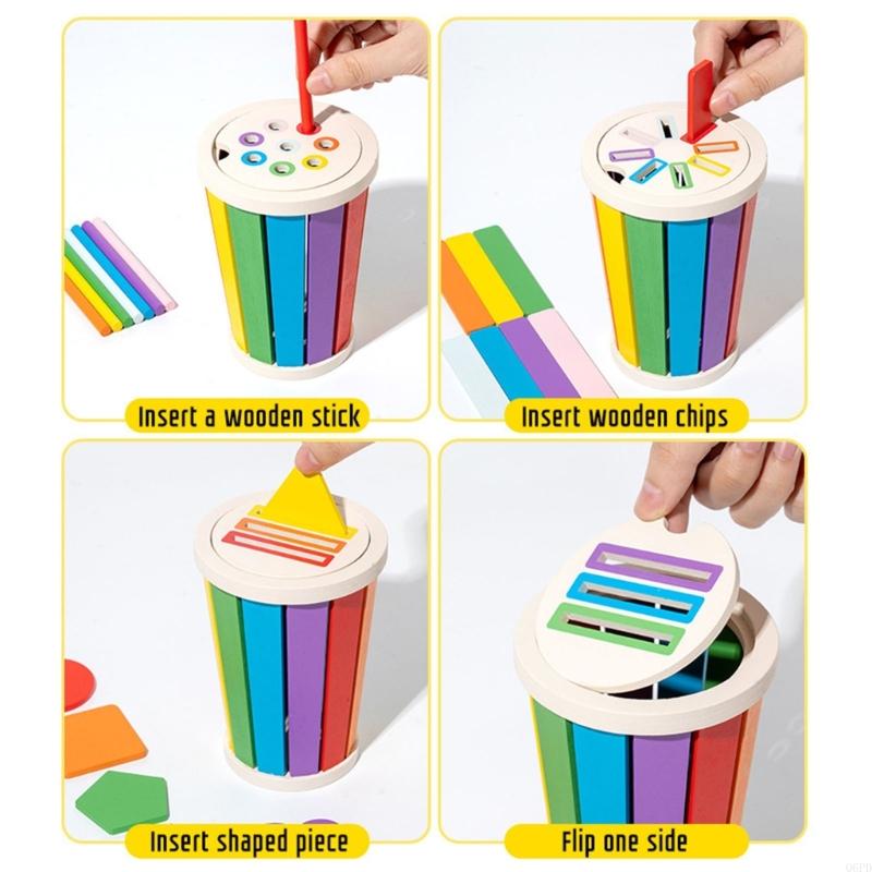 ของเล่นคัดแยกรูปร่างไม้เพื่อกา - Kids Educational Game 2 บทวิจารณ์และราคา