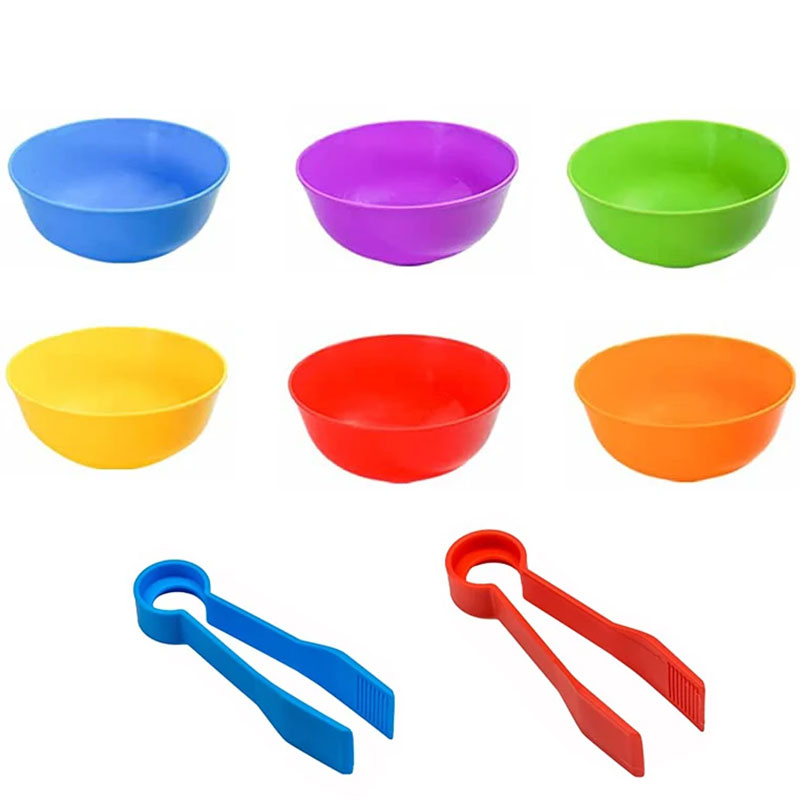 การนับหมีเกมจับคู่สีการเรียงลํ - Montessori Shelf Toy บทวิจารณ์และราคา