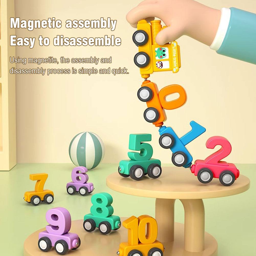 ชุดรถไฟของเล่นไม้เสริมพัฒนาการ - Kids Educational Game บทวิจารณ์และราคา