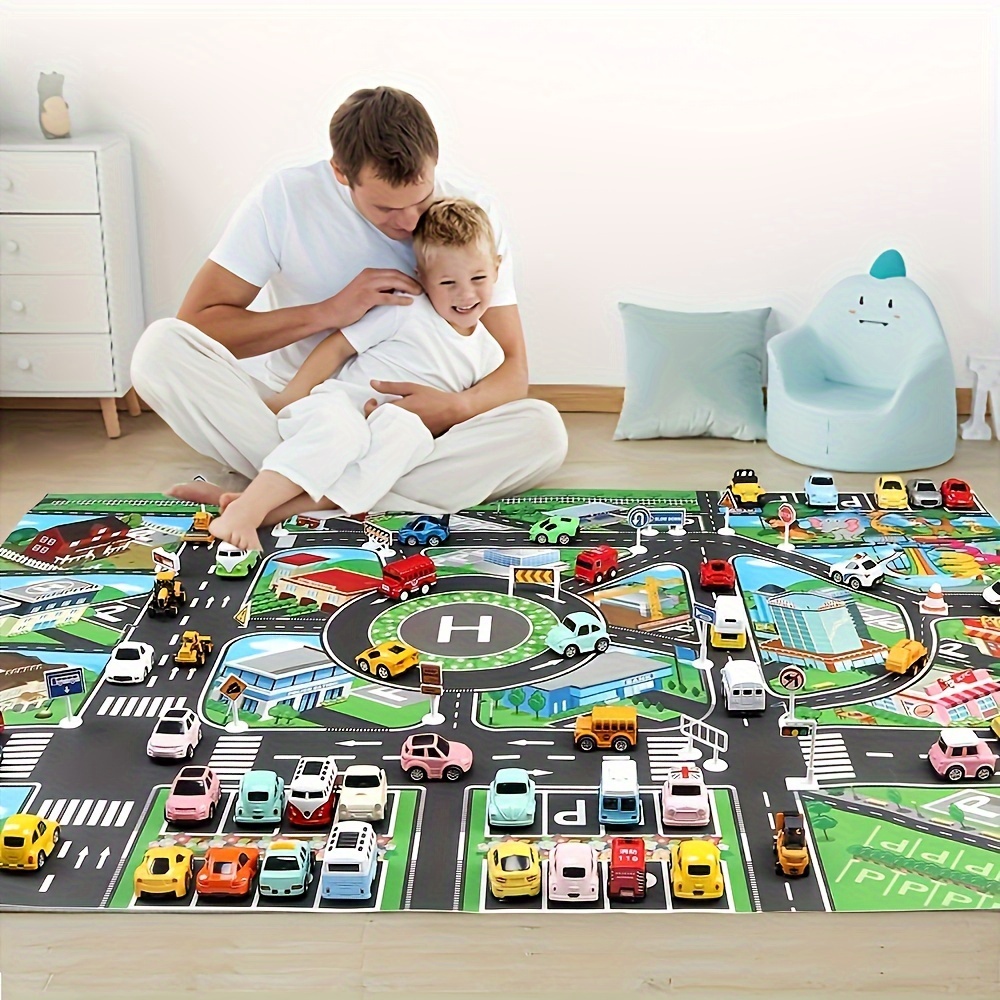 1 pc, City Traffic Play Mat, แ - Kids Educational Game บทวิจารณ์และราคา