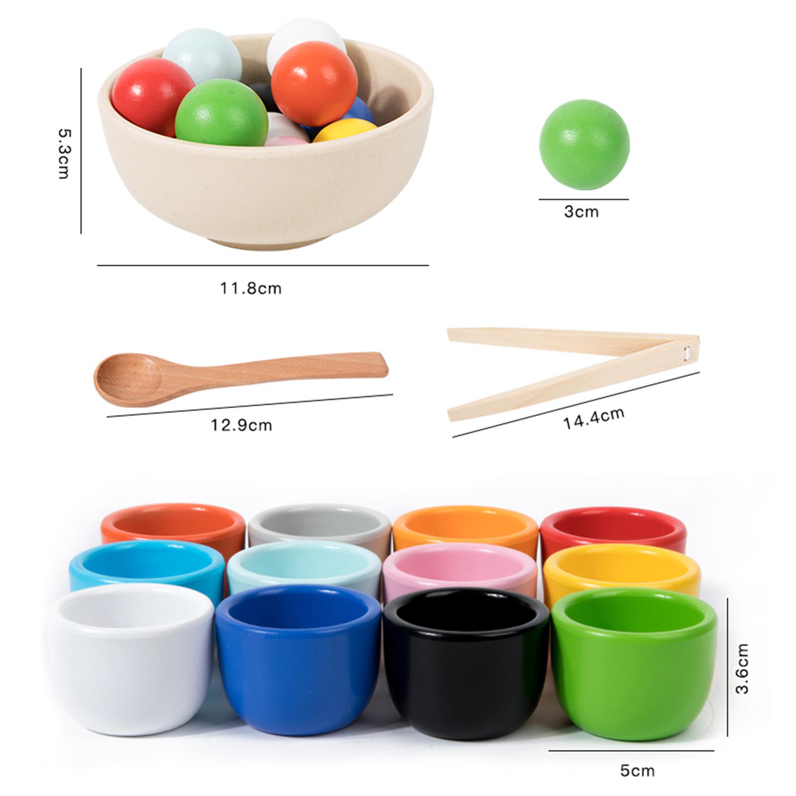 ของเล่นมอนเตสซอรี่ ลูกบอลในถ้ว - Kids Educational Game 2 บทวิจารณ์และราคา