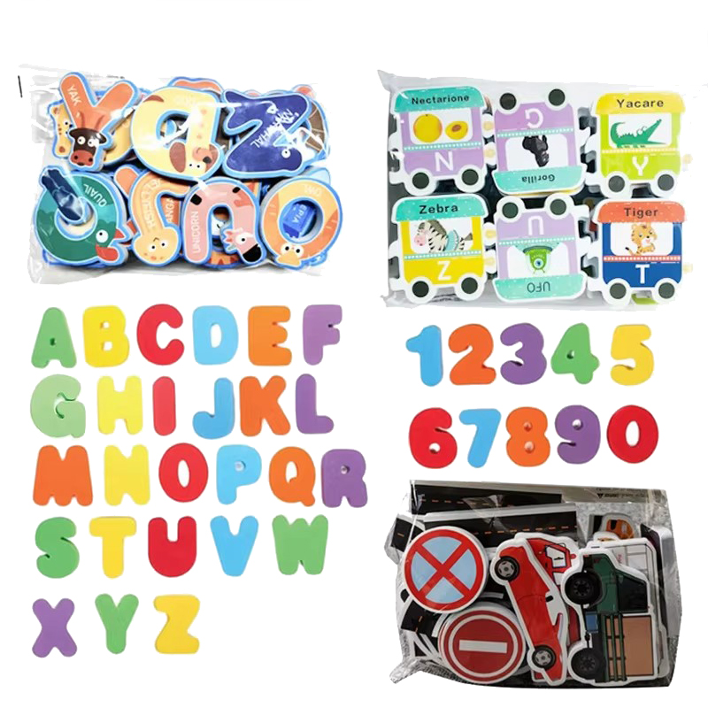 ของเล่นอาบน้ำเด็กโฟมลอย EVA ปร - Number Puzzle Foam บทวิจารณ์และราคา