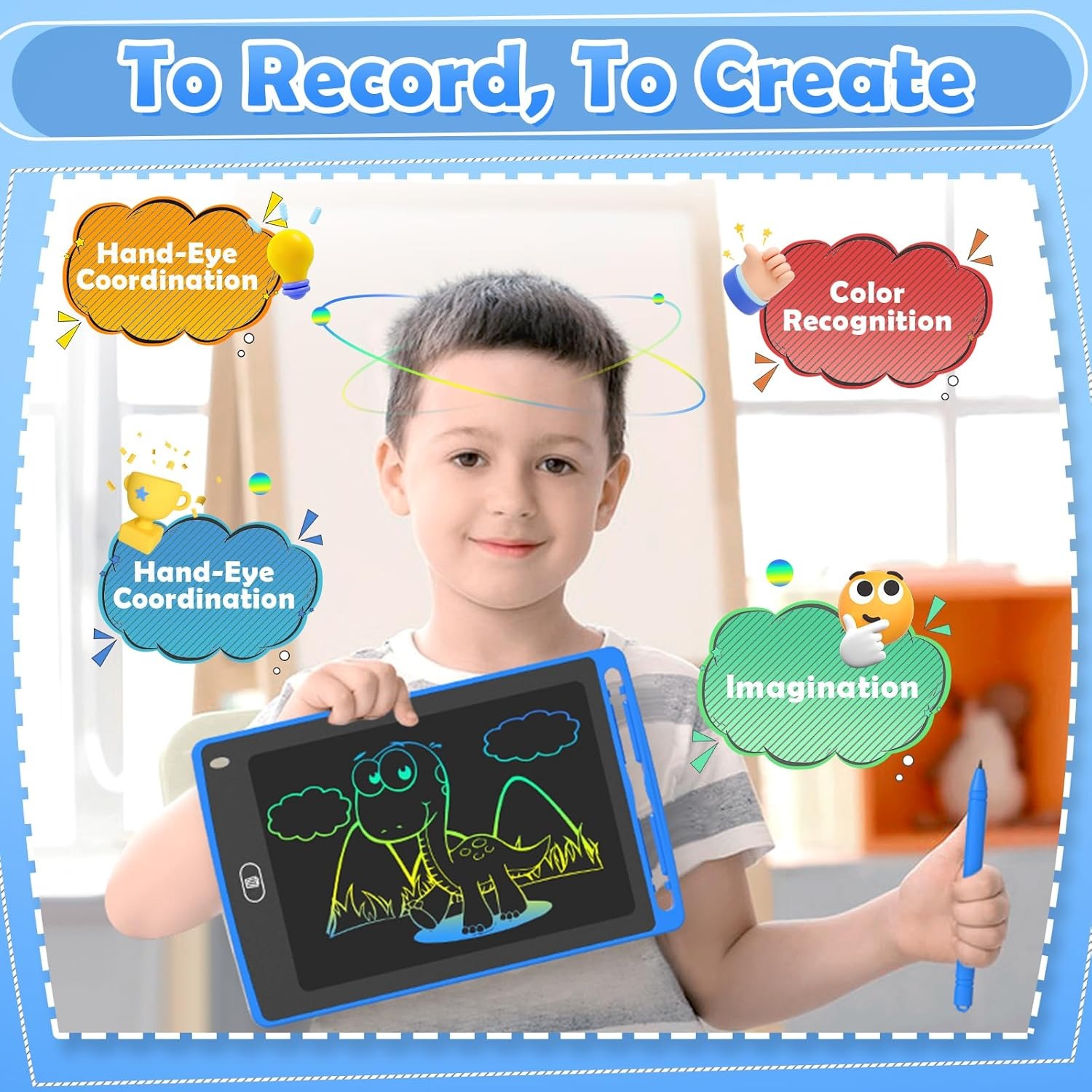 แพ็คแท็บเล็ตเขียน LCD สำหรับเด - Kids Educational Game บทวิจารณ์และราคา