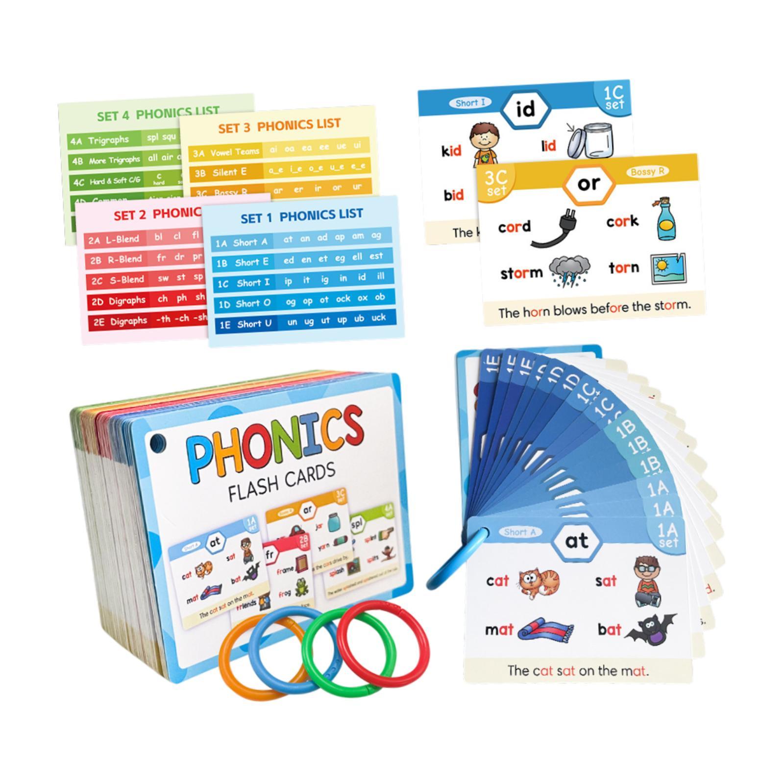 แฟลชการ์ด Phonics ฝึกอ่านสนุก  - Phonics Card Game บทวิจารณ์และราคา