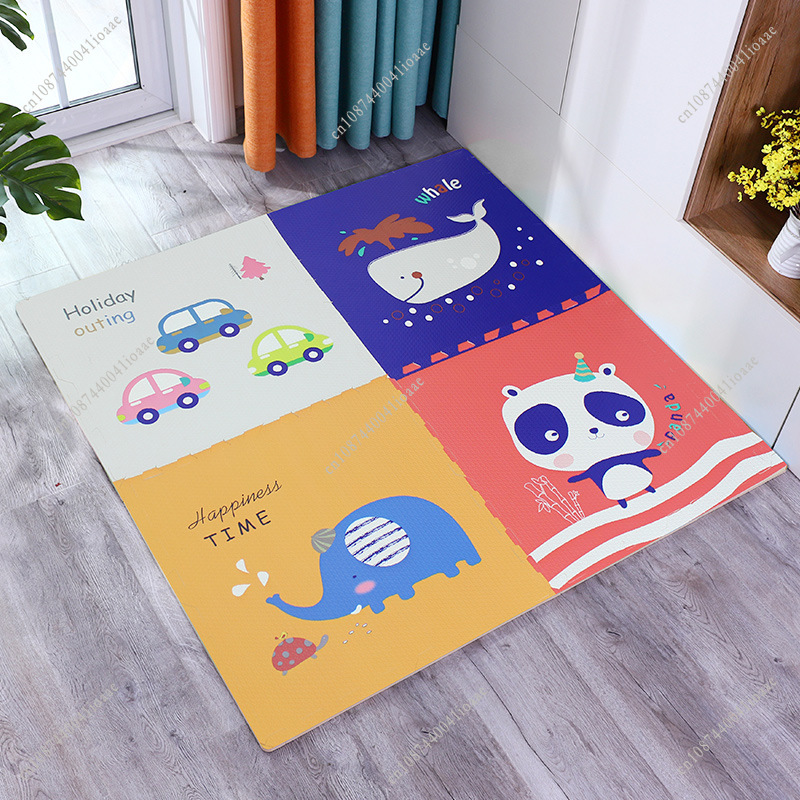 แผ่นรองพื้นโฟมลายการ์ตูน 4 ชิ้ - Number Puzzle Foam บทวิจารณ์และราคา